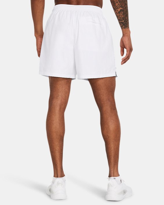 Short UA Essential Volley pour homme, White, pdpMainDesktop image number 1